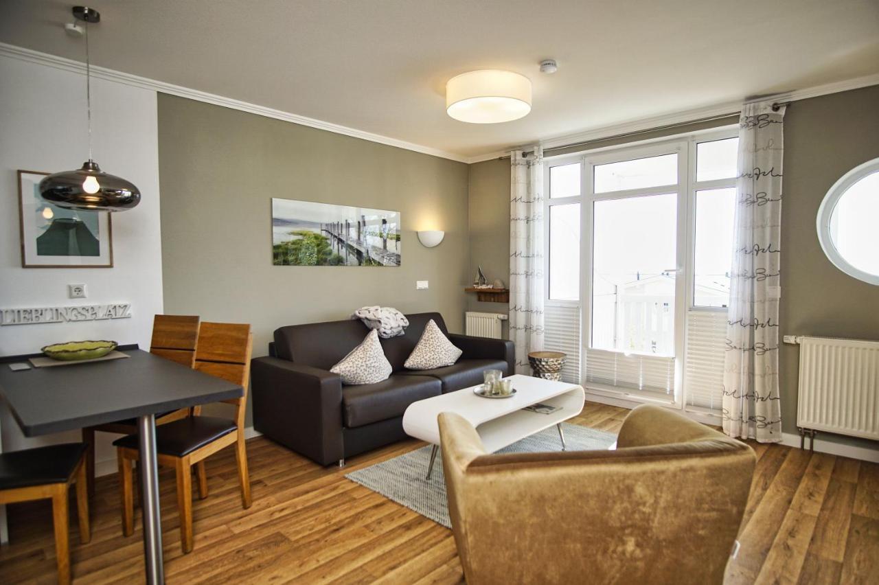 Mit Meerblick Und Balkon, Gratis Nutzung Vom Ahoi Erlebnisbad Und Sauna In Sellin - Meeresblick Fewo 25 Goehren  Exterior photo